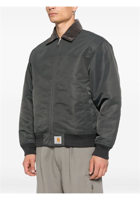 santa fe alumni jacket man grey CARHARTT WIP | I03514732B.XX